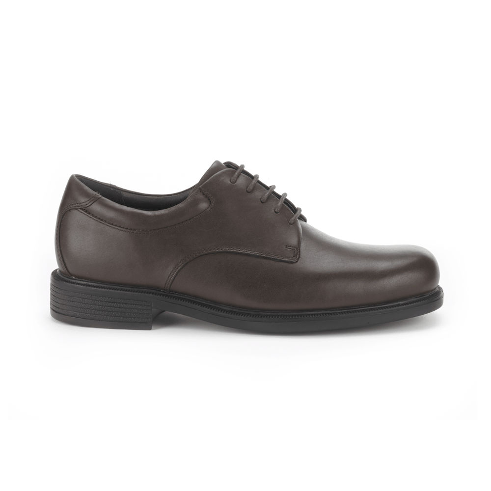 Rockport Mens Margin - Oxfords Dark Brown - FJY135028